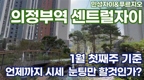 의정부역센트럴자이and위브캐슬 1월 거래될만한 매매시세 보고 상담 주세요 친절하게 상담 도와드리겠습니다 Youtube