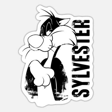 Sylvester Stickers Unique Designs Spreadshirt