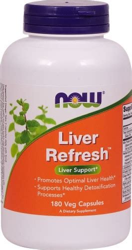 Now Liver Refresh Veg Capsules Ct Kroger