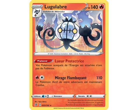 Lugulabre Pv Carte Rare Holographique Ep E Et Boucli