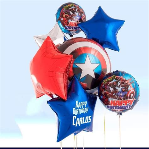 Avengers Theme Balloon And Bouquets | Fusionballoons.com