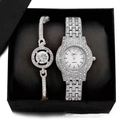 Rmega Coffret Cadeau Montre Femme Montre Femme Luxe Bracelet Femme