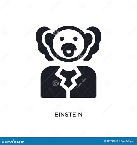 Einstein Isolated Icon Simple Element Illustration From Science