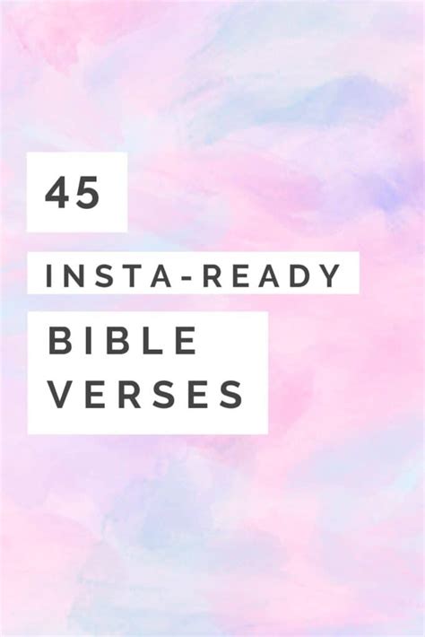 Cute Bible Verses For Instagram