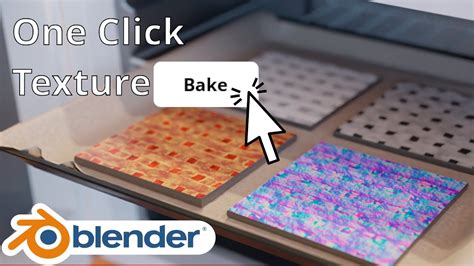 Single Click Texture Baking In Blender Youtube