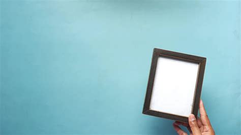 top view  empty frame  table  stock video  vecteezy