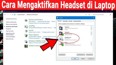 Cara Mengaktifkan Headset Di Laptop Homecare