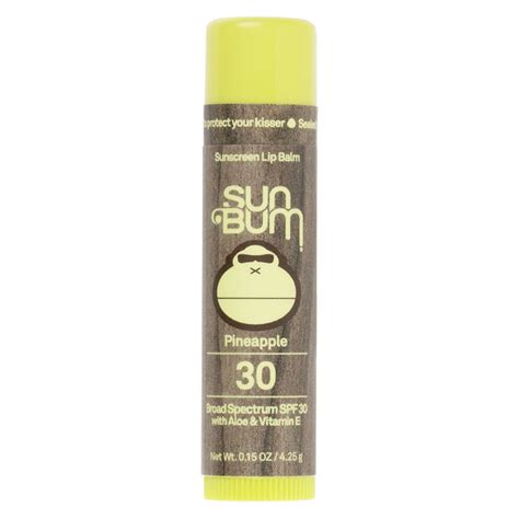 Sun Bum Pineapple Lip Balm Spf 30 Suncare Ron Jon Surf Shop