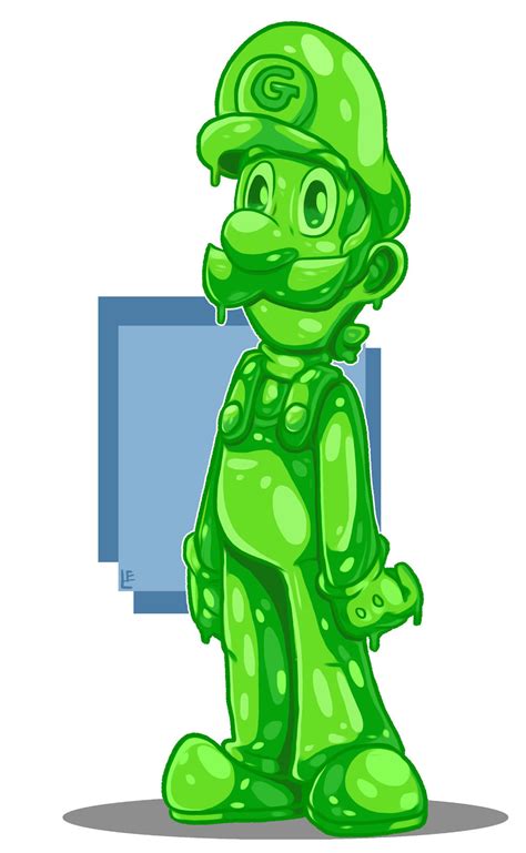 Luigi's Mansion 3 : Gooigi by FrancoisL-Artblog on DeviantArt