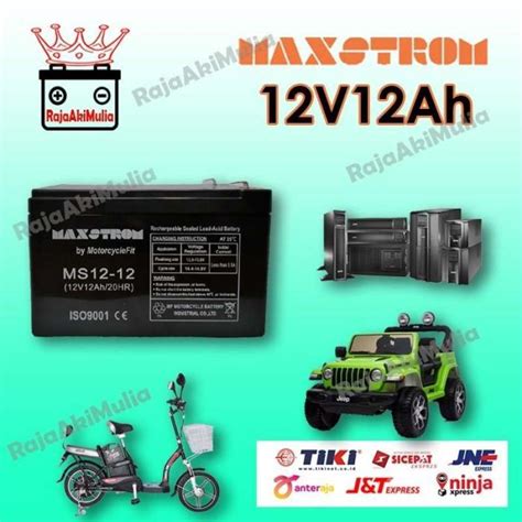 Jual Battery Sepeda Listrik Selis Mandalika 12V12Ah Mf Kering Di Seller