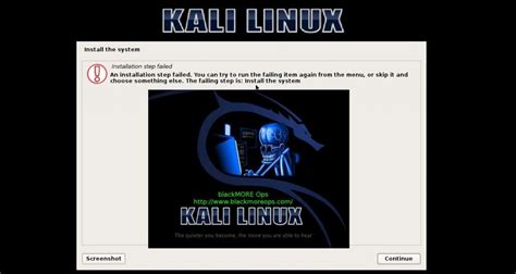 Step Failed Installing The System Or Installing Step Failed Install