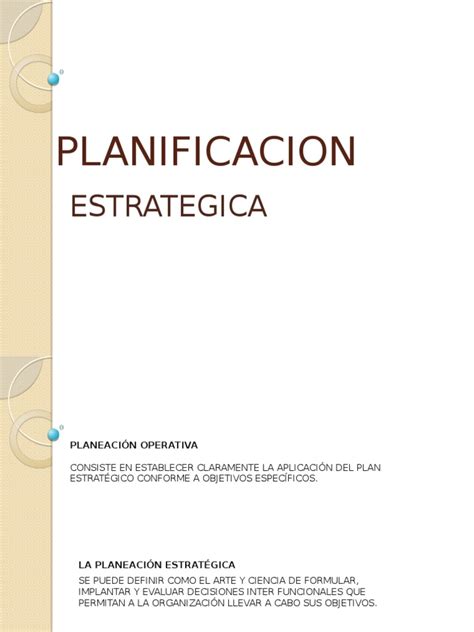 Pdf Ejemplo De Planificacion Estrat Gica Pptx Dokumen Tips