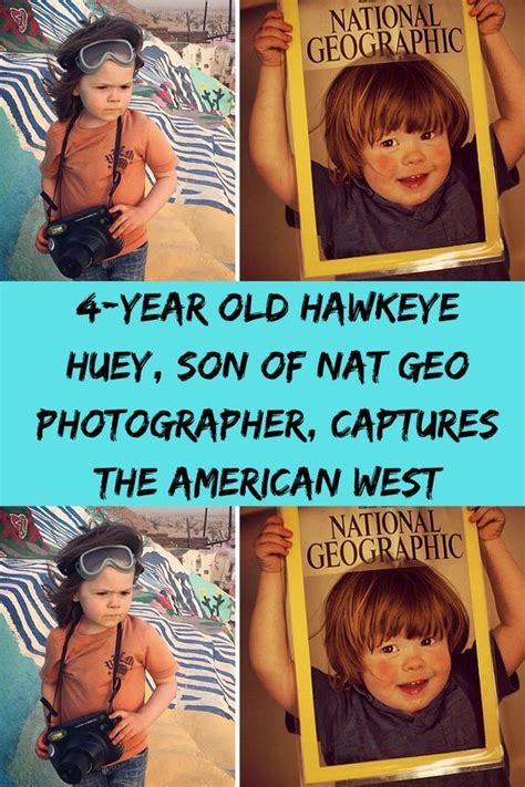 4 Year Old Hawkeye Huey Son Of Nat Geo Photographer Captures The