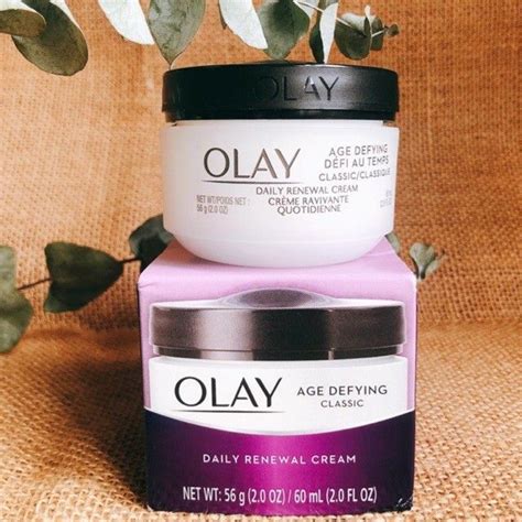 Kem D Ng Ban Ng Y Olay Age Defying Classic Daily Renewal Cream Ml