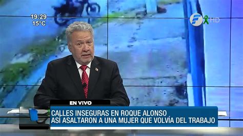 Telefuturo On Twitter 📌 Calles Inseguras En Mariano Roque Alonso Así Asaltaron A Una Mujer Que