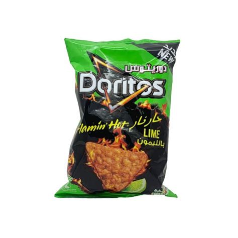 Doritos Flamin Hot Lime Tortilla Chips Grandiose Ae