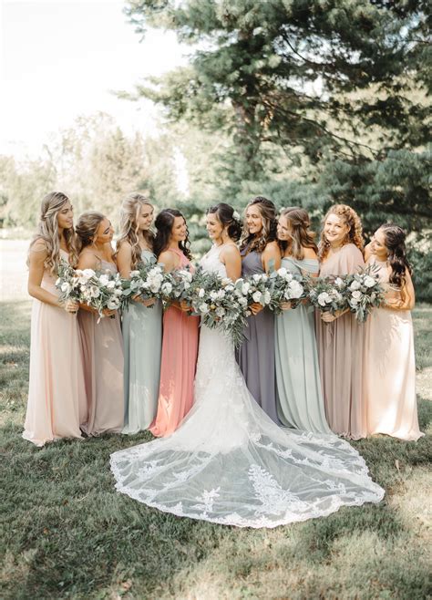 Bridesmaid Dress Color Palette Artofit