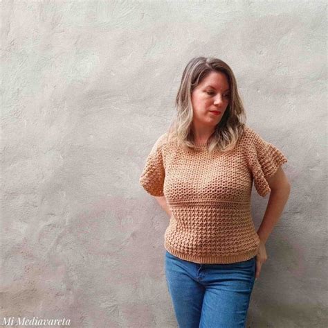 C Mo Tejer Una Remera Con Detalle Calado A Crochet Paso A Paso