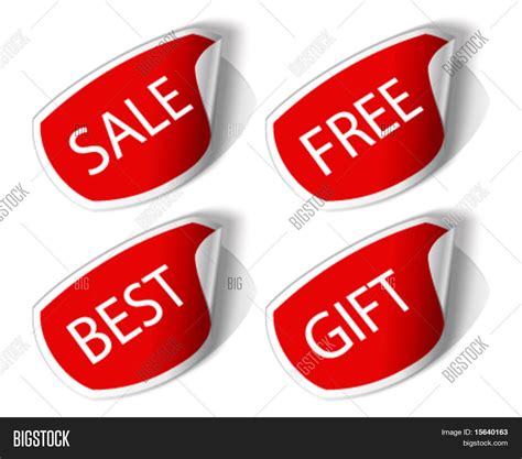 Vector Sale Stickers Vector & Photo (Free Trial) | Bigstock