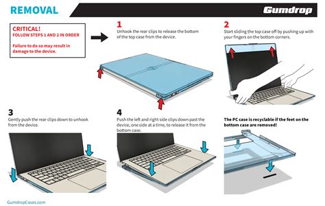 Protech For Dell Xps Clamshell Gumdrop Cases