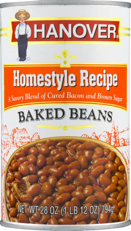 Hanover Baked Beans Homestyle Recipe Hanover28800130826 Customers