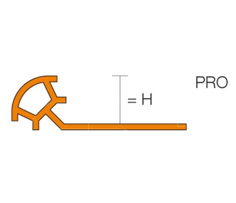 Schlüter RONDEC PRO 2 5m PRO125GS Uniconstruct