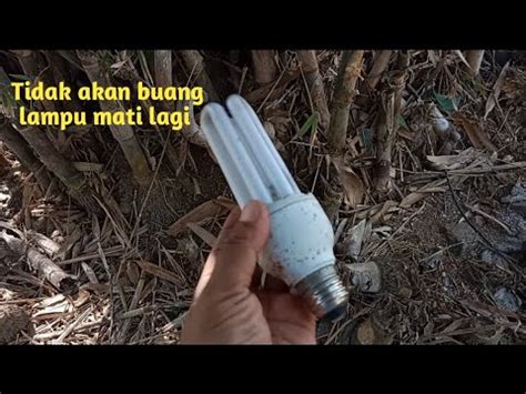 Ternyata Cuma Seperti Ini Cara Perbaiki Lampu Mati Youtube