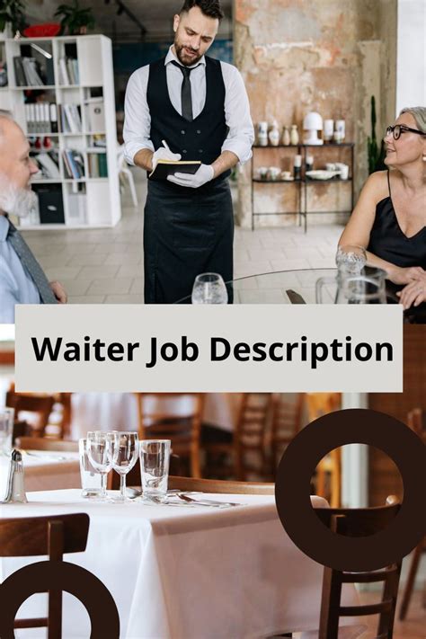 Waiter Job Descriptions Skills And Qualifications Waiter Job Description How To Memorize Things