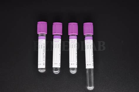 Medical Disposable Vacuum Blood Collection Pet Glass Edta K K Tube