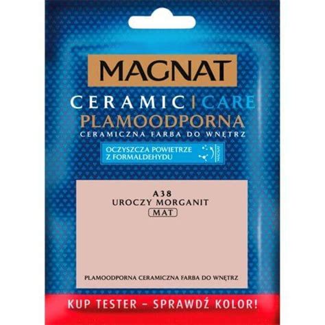 Tester Farby Magnat Ceramic Care Uro Morganit A38 30 ml Śnieżka Inna