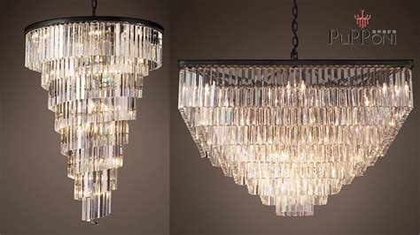 Orb Crystal Pendant Lighting Chandelier American For Resturant Hotel