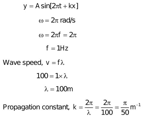 The Equation Of A Wave Disturbance Is Given As Y Asin 2pi Kx If