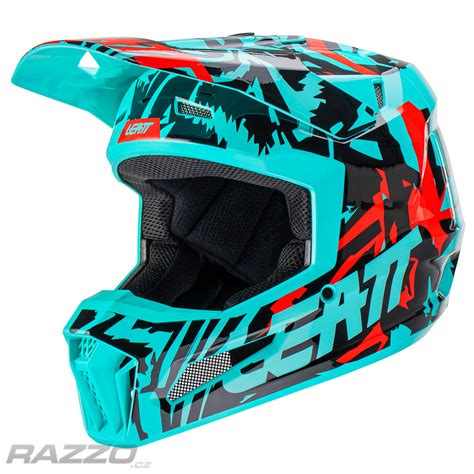 Mx Helma Leatt Moto Helmet Kit V Fuel Helmy Mx Enduro