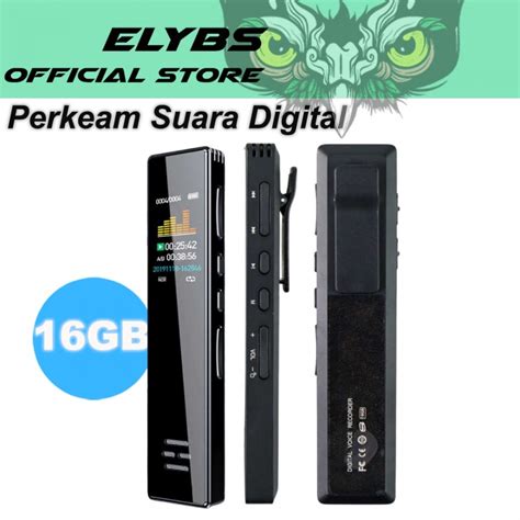 Jual Perekam Suara Gb Audio Digital Voice Recorder Usb Recharge