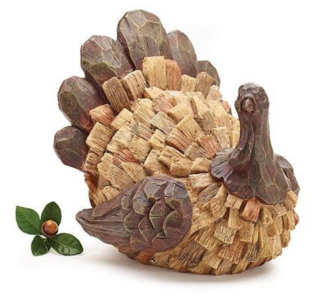 Thanksgiving Turkey Figurine Adorable Home Holiday Centerpieces