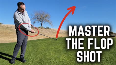 How To Hit A Flop Shot The Easy Way Youtube