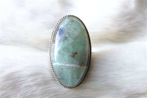 Кольцо с бериллом овальное - купить с доставкой по выгодным ценам в ...