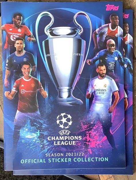 2021 22 Topps UEFA Champions League Empty Album Catawiki