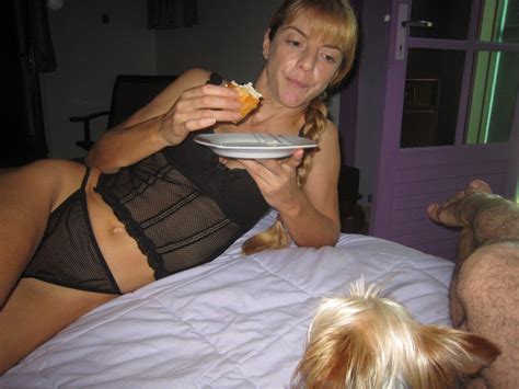 Lovely French MILF Gets Zucchini Therapy Fucks All Over The Place Porn Pic