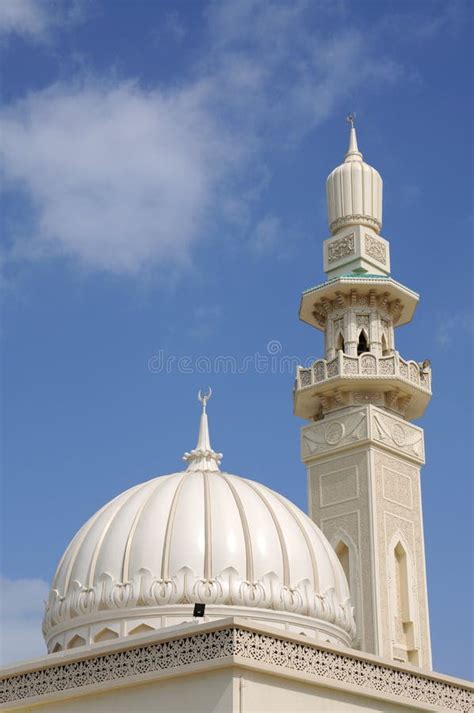 Mosque in Sharjah City stock photo. Image of dome, architecture - 13025374