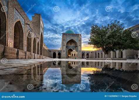 Kalyan Mosque In Bukhara Uzbekistan Stock Image Image Of Attracion