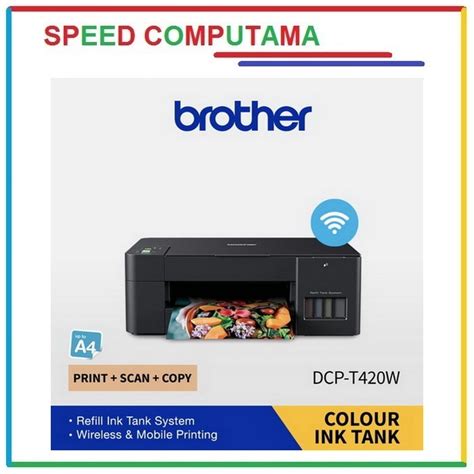 Jual Brother DCP T420W Printer Ink Tank Print Scan Copy Wifi Wireless