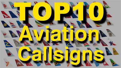 Top 10 Aviation Callsigns Explained By Captain Joe Youtube