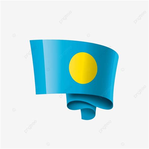 Palau Vector Art Png Palau National Flag Symbol Country Icon Yellow