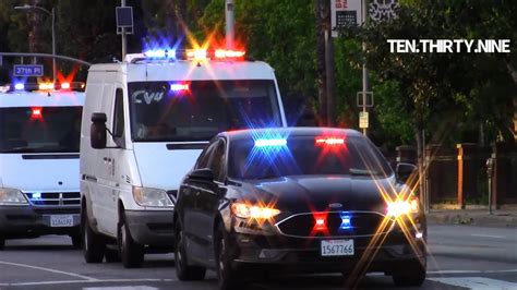 LAPD UNITS RESPONDING CODE 3 PROTESTERS 04 23 2024 YouTube