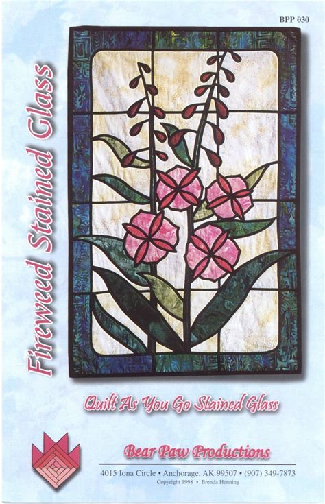 Fireweed Stained Glass