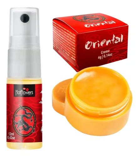 Kit Com Pomada Spray Oriental Chinesa Esquenta Esfria Excita Mercadolivre