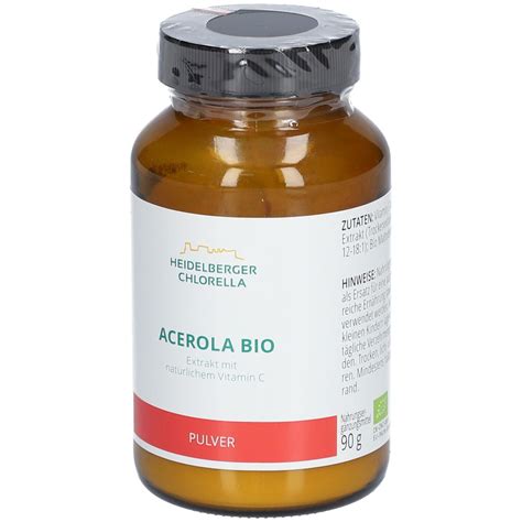 Heidelberger Chlorella Acerola Bio Pulver G Redcare Apotheke