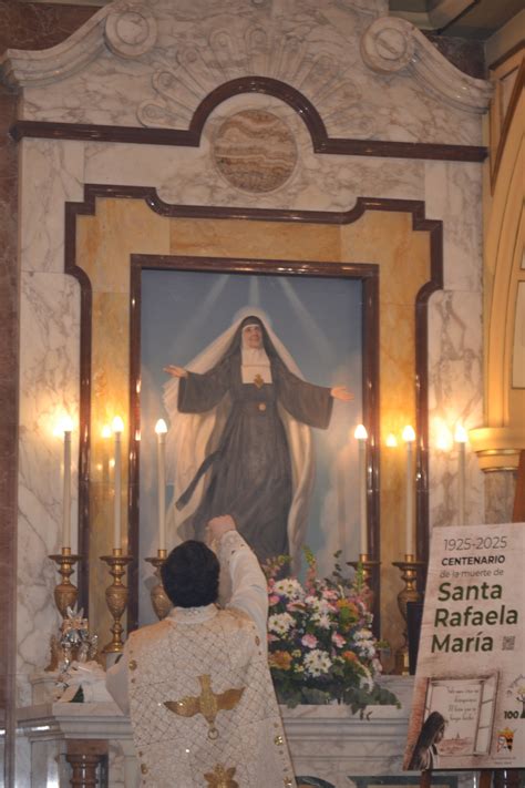 Centenario de la muerte de Santa Rafaela María | Iglesia en Córdoba