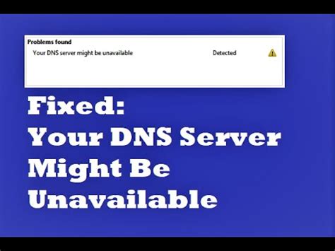 How To Fix Dns Server Isn T Responding Problem Solution Work